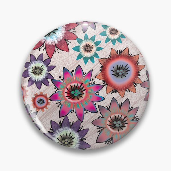 Item preview, Vibrant Floral Explosion designed and sold by phatlizzardart.