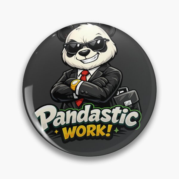 Item preview, Office Panda Funny Work Cartoon Design, Relatable Panda Character for Daily Office Life designed and sold by AuraloomAtelier.