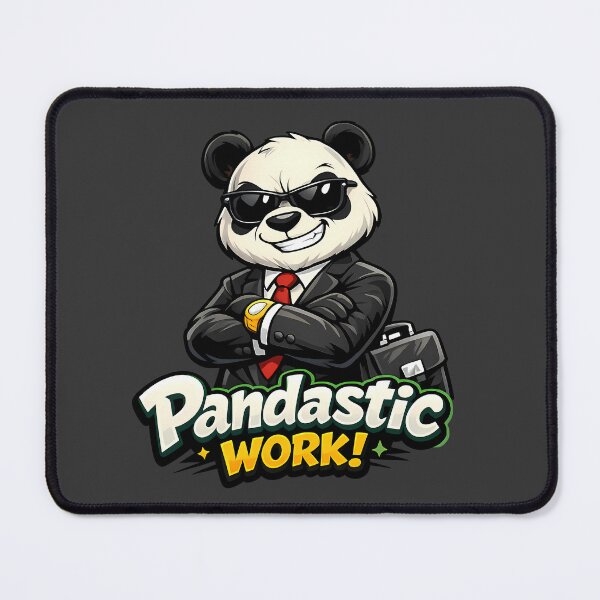 Item preview, Office Panda Funny Work Cartoon Design, Relatable Panda Character for Daily Office Life designed and sold by AuraloomAtelier.