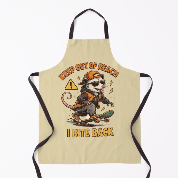 Item preview, Skateboarding Possum – Keep Your Distance Design designed and sold by Dogandesighn.