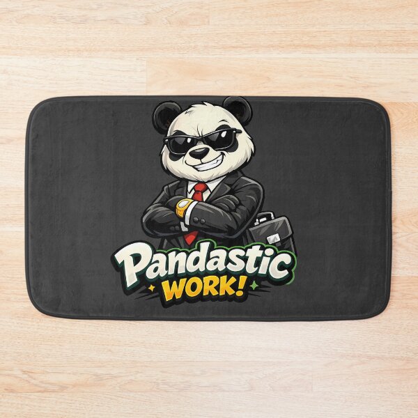 Item preview, Office Panda Funny Work Cartoon Design, Relatable Panda Character for Daily Office Life designed and sold by AuraloomAtelier.