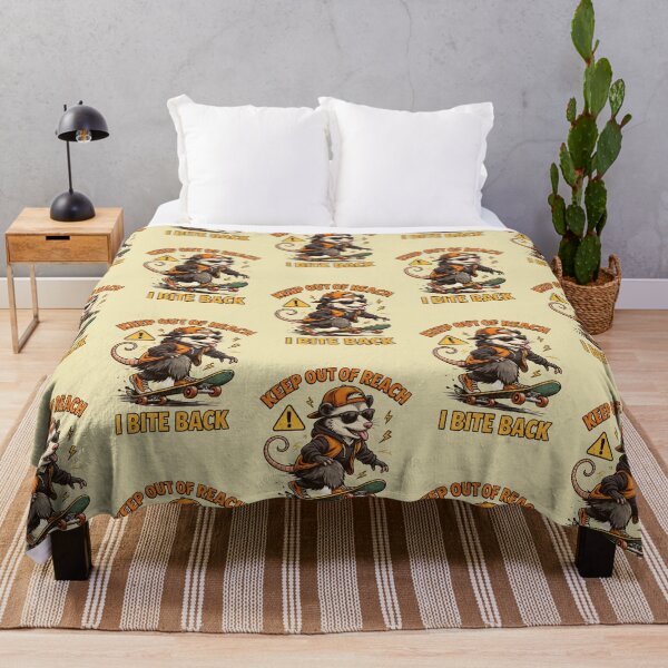 Item preview, Skateboarding Possum – Keep Your Distance Design designed and sold by Dogandesighn.