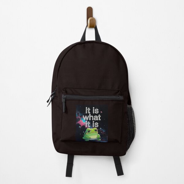 Item preview, Space Frog - It Is What It Is - Cosmic Stoicism designed and sold by HALYNA070824.