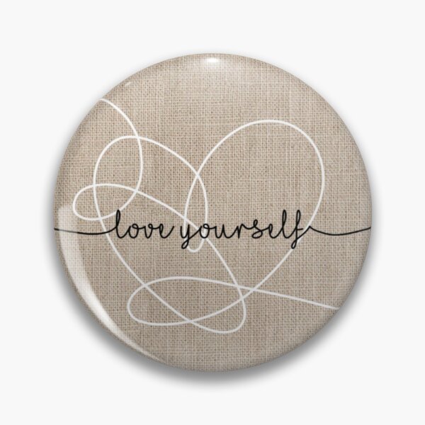 Item preview, BTS love yourself heart jute art  designed and sold by moteesshop.