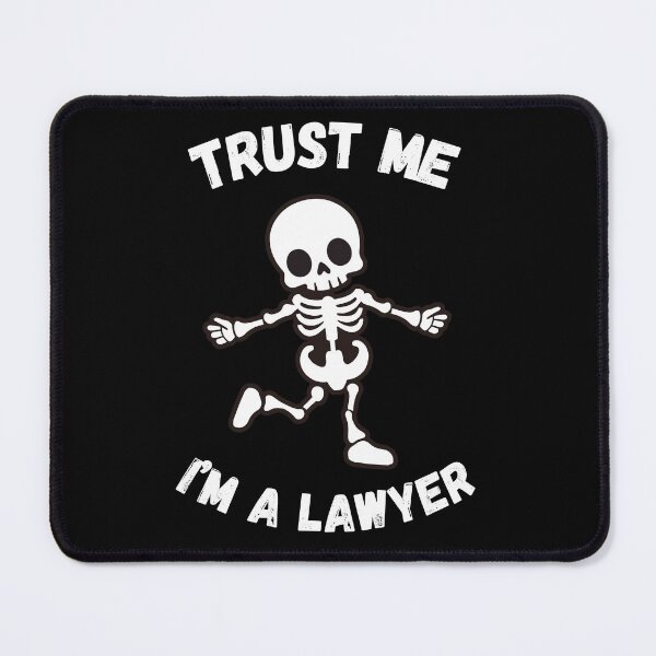 Item preview, Trust me, i'm a lawyer Skeleton Classic Funny T-Shirt designed and sold by OldSkullDesigns.