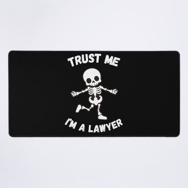 Item preview, Trust me, i'm a lawyer Skeleton Classic Funny T-Shirt designed and sold by OldSkullDesigns.