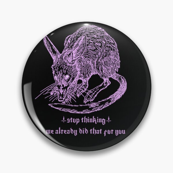 Item preview, Hivemind Stop Thinking Vintage Pastel Lineart designed and sold by mooncakekaro.