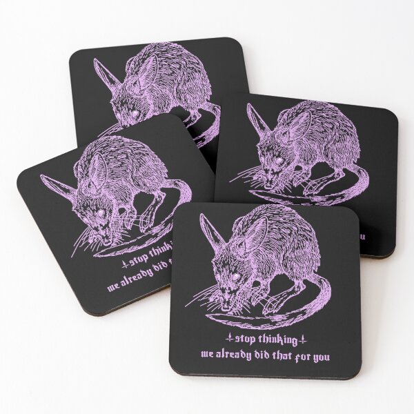 Item preview, Hivemind Stop Thinking Vintage Pastel Lineart designed and sold by mooncakekaro.