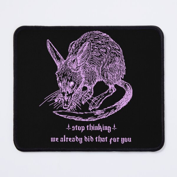 Item preview, Hivemind Stop Thinking Vintage Pastel Lineart designed and sold by mooncakekaro.