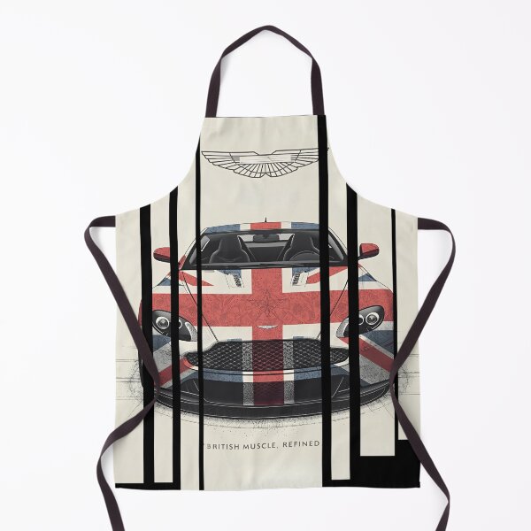 Item preview, Asto Marti Vantag British Muscle, Refined. Union Jack pattern integrated into car 11 designed and sold by Neon G.