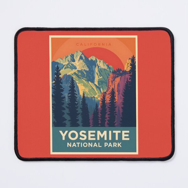 Item preview, Yosemite National Park - California designed and sold by StudioRedKoala.