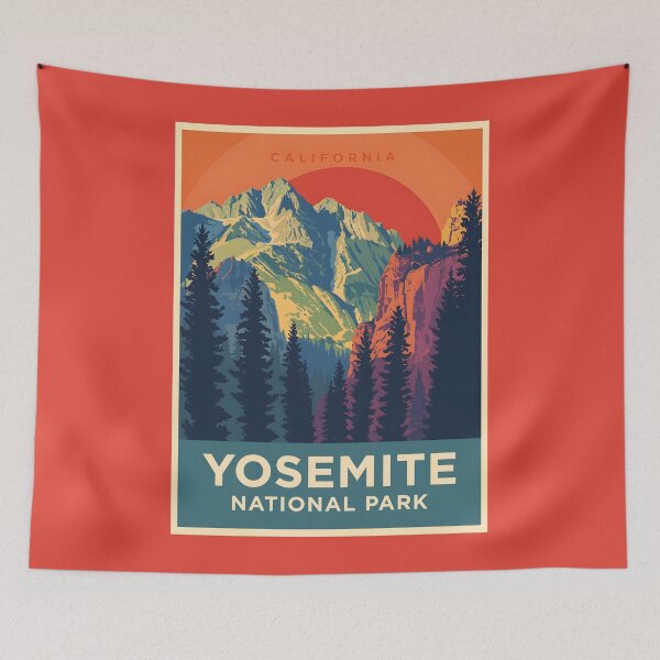 Item preview, Yosemite National Park - California designed and sold by StudioRedKoala.