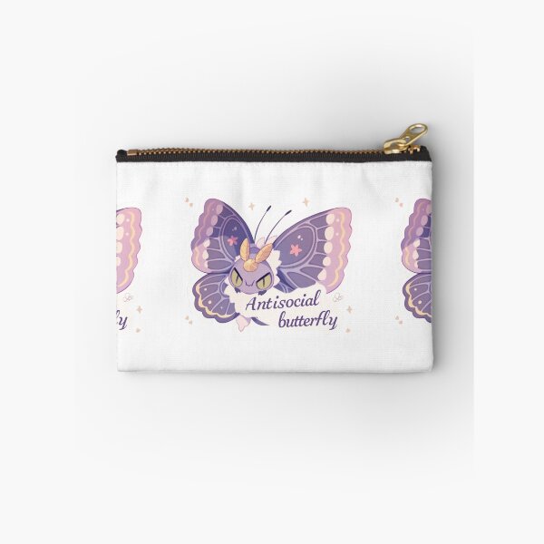 Item preview, Antisocial butterfly moth designed and sold by MendaciousMina.