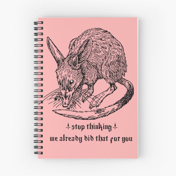 Item preview, Hivemind Rodent Stop Thinking Vintage Lineart  designed and sold by mooncakekaro.