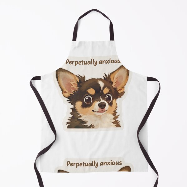 Item preview, Perpetually anxious chihuahua designed and sold by MendaciousMina.