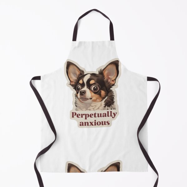 Item preview, Perpetually anxious chihuahua designed and sold by MendaciousMina.