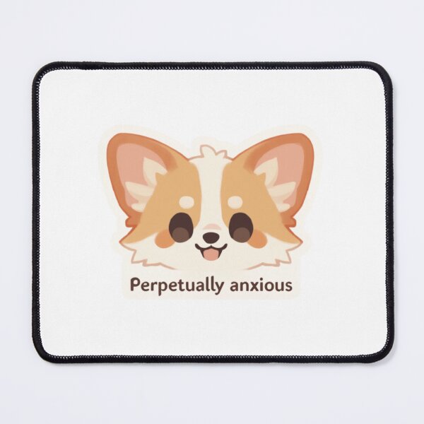 Item preview, Perpetually anxious chihuahua designed and sold by MendaciousMina.