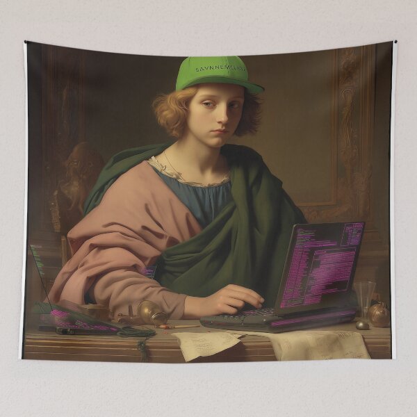 Item preview, The Coder of Two Eras designed and sold by oanaunciuleanu.