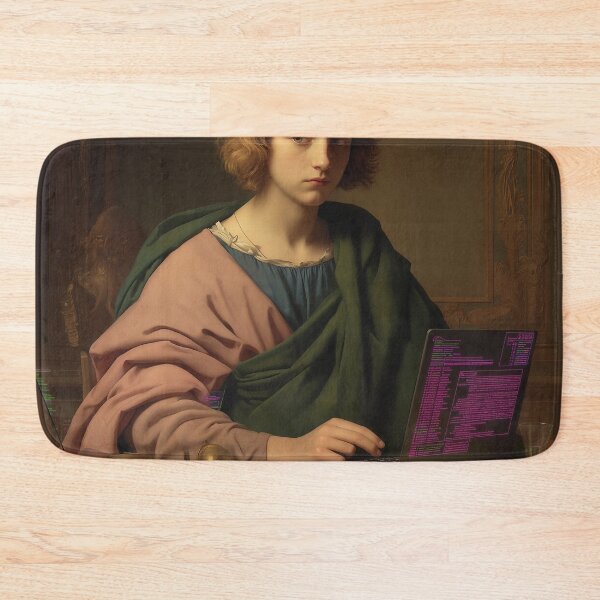 Item preview, The Coder of Two Eras designed and sold by oanaunciuleanu.