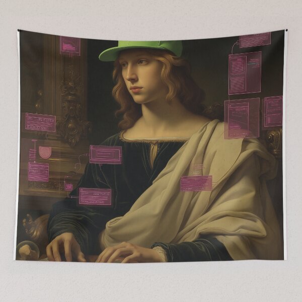 Item preview, The Coder of Two Eras designed and sold by oanaunciuleanu.