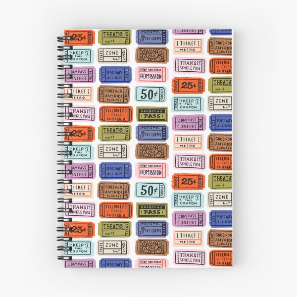 Item preview, Colorful Tickets designed and sold by ellolovey.