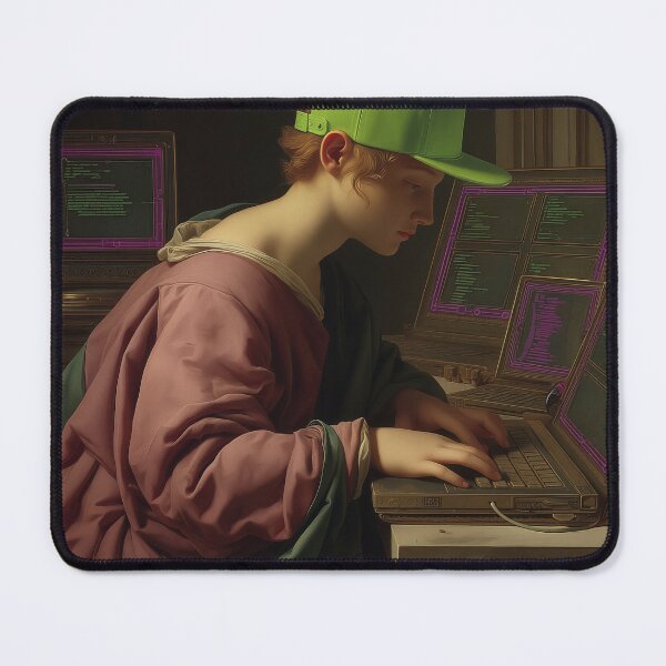 Item preview, The Coder of Two Eras designed and sold by oanaunciuleanu.