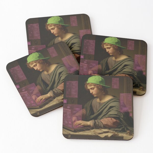 Item preview, The Coder of Two Eras designed and sold by oanaunciuleanu.