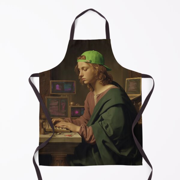 Item preview, The Coder of Two Eras designed and sold by oanaunciuleanu.