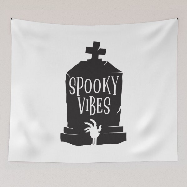 Item preview, Spooky Vibes Tombstone designed and sold by Texas Southern Studio.