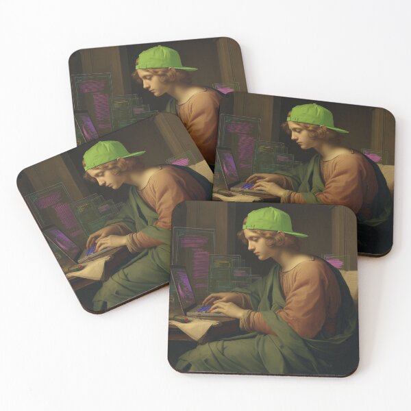 Item preview, The Coder of Two Eras designed and sold by oanaunciuleanu.