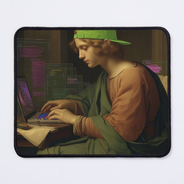Item preview, The Coder of Two Eras designed and sold by oanaunciuleanu.