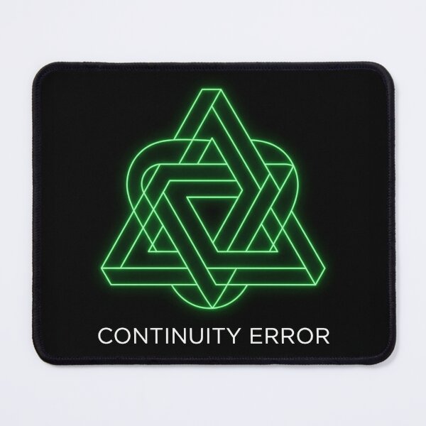 Item preview, Continuity Error Neon Wireframe Optical Illusion Tech designed and sold by ryanguas.