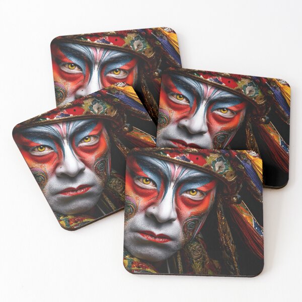 Item preview, Vibrant Traditional Face Paint Performance Art designed and sold by Artessie.