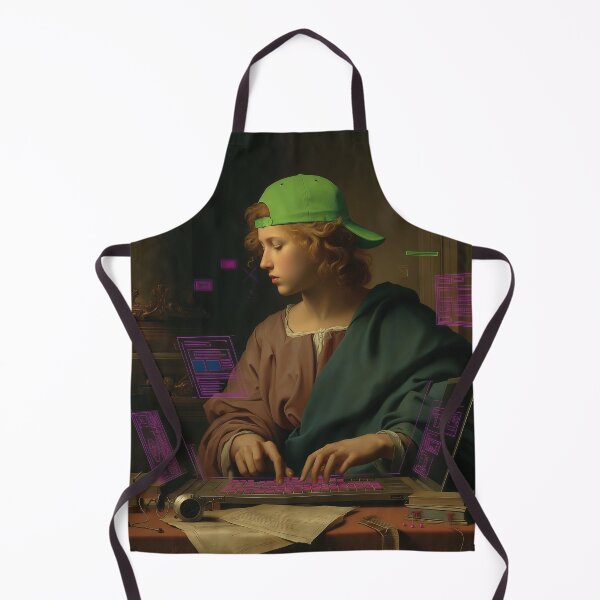 Item preview, The Coder of Two Eras designed and sold by oanaunciuleanu.