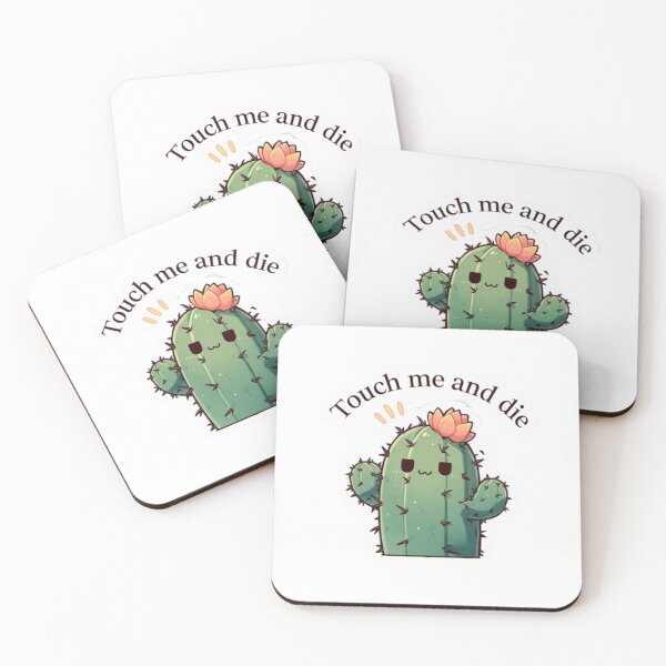 Item preview, Touch me and die cactus designed and sold by MendaciousMina.