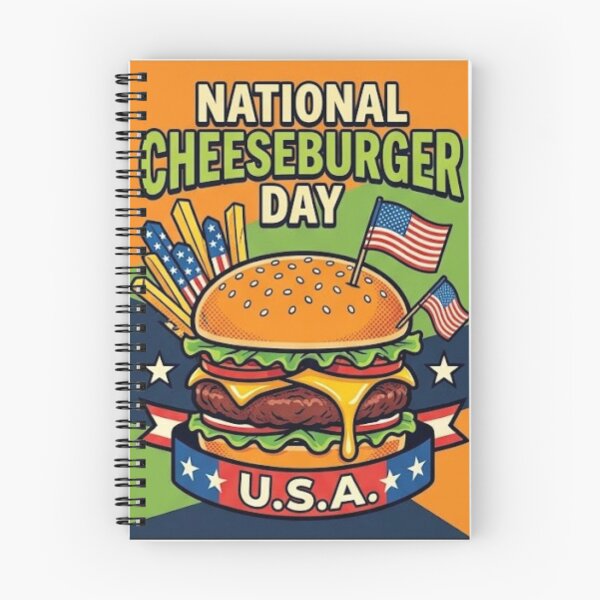 Item preview, National Cheeseburger Day T-Shirts ver 2 | Happy Cheeseburger Day | Burger Lover Fast Food Cheese Tee designed and sold by CosmicNook1.