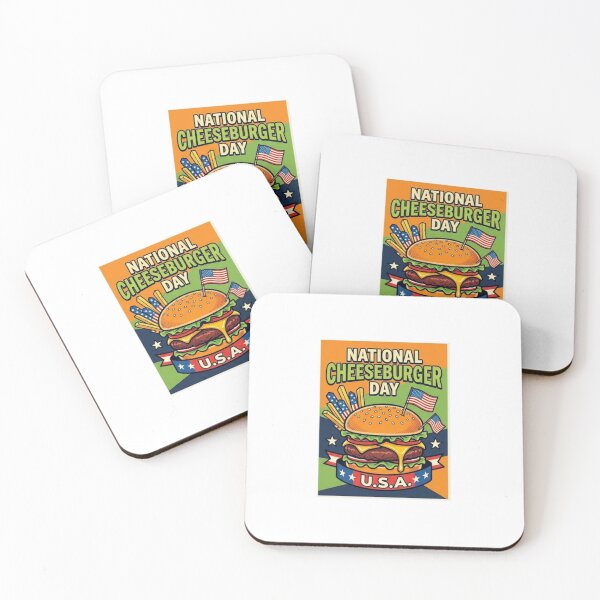 Item preview, National Cheeseburger Day T-Shirts ver 2 | Happy Cheeseburger Day | Burger Lover Fast Food Cheese Tee designed and sold by CosmicNook1.