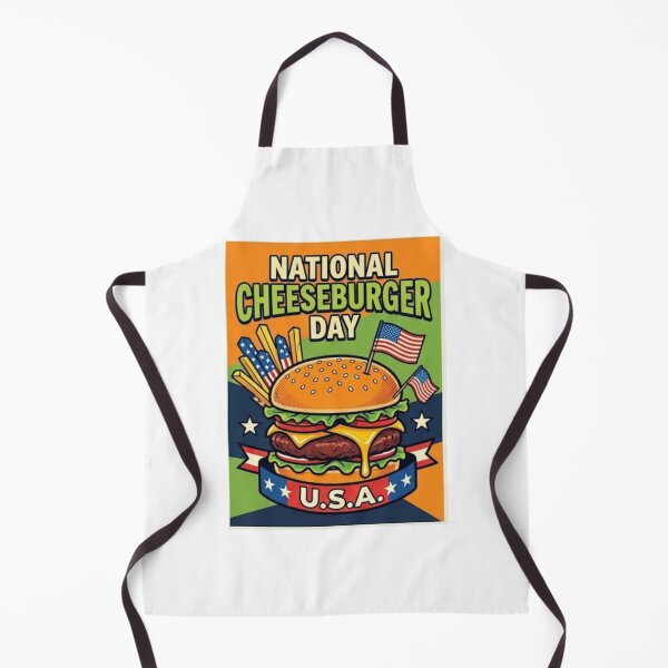 Item preview, National Cheeseburger Day T-Shirts ver 2 | Happy Cheeseburger Day | Burger Lover Fast Food Cheese Tee designed and sold by CosmicNook1.