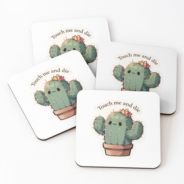 Item preview, Touch me and die cactus designed and sold by MendaciousMina.