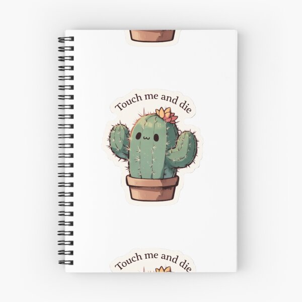 Item preview, Touch me and die cactus designed and sold by MendaciousMina.