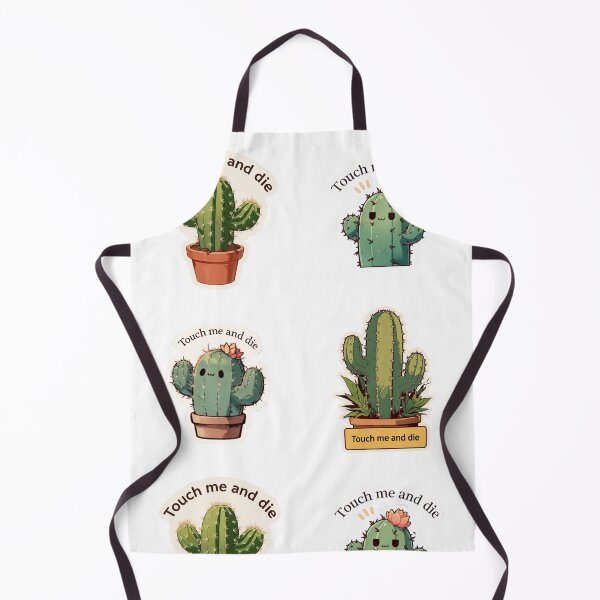 Item preview, Mini Touch me and die cacti sticker pack designed and sold by MendaciousMina.