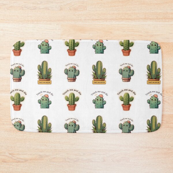 Item preview, Mini Touch me and die cacti sticker pack designed and sold by MendaciousMina.