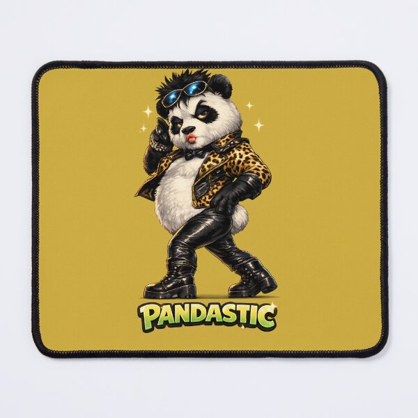 Item preview, Diva Panda Glam Fashion Cartoon Design, Stylish Panda Character with Bold Attitude designed and sold by AuraloomAtelier.