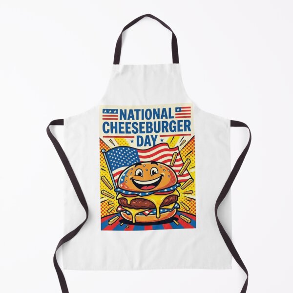 Item preview, National Cheeseburger Day T-Shirts ver3 | Happy Cheeseburger Day | Burger Lover Fast Food Cheese Tee designed and sold by CosmicNook1.