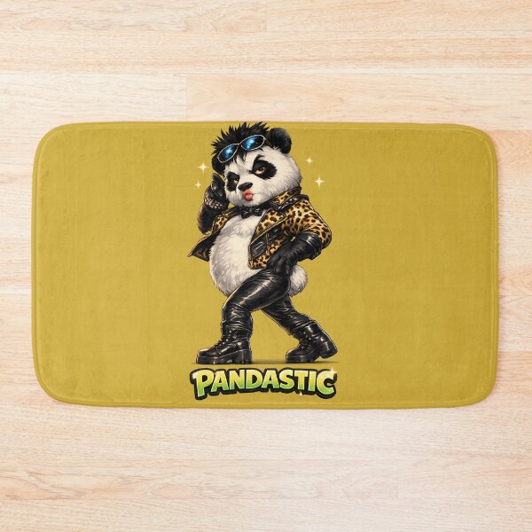 Item preview, Diva Panda Glam Fashion Cartoon Design, Stylish Panda Character with Bold Attitude designed and sold by AuraloomAtelier.
