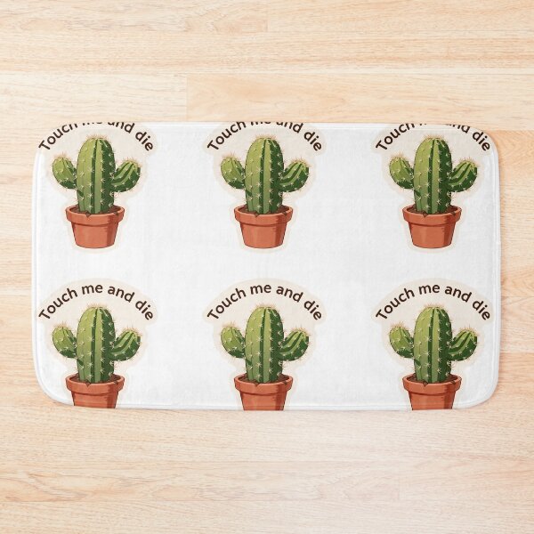 Item preview, Touch me and die cactus designed and sold by MendaciousMina.