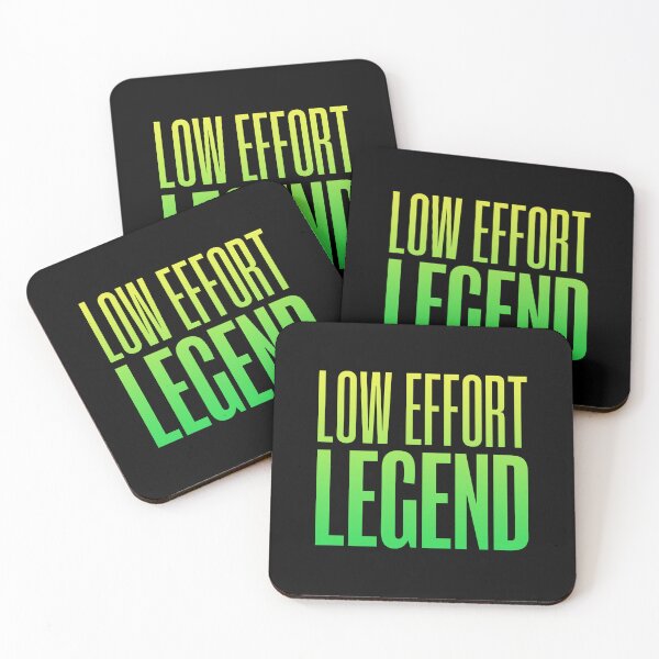 Item preview, Low Effort Legend, Green designed and sold by Memes N Lore .