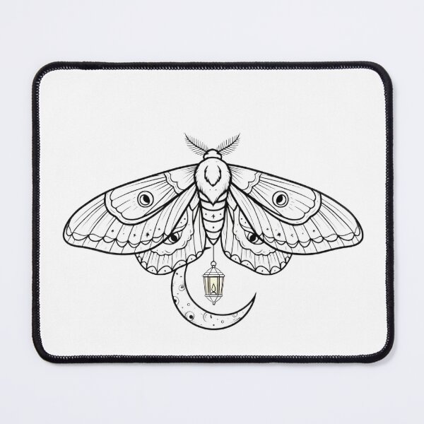 Item preview, Crescent Moth Lantern designed and sold by IllumeInk.