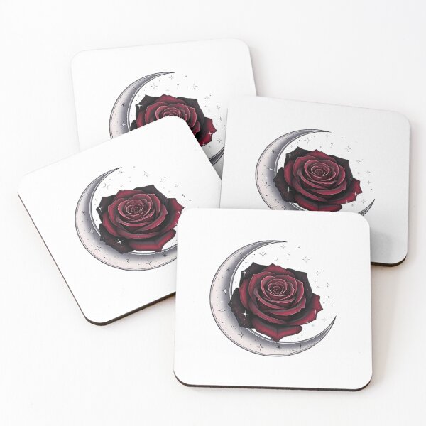 Item preview, Lunar Rose Ornament designed and sold by IllumeInk.