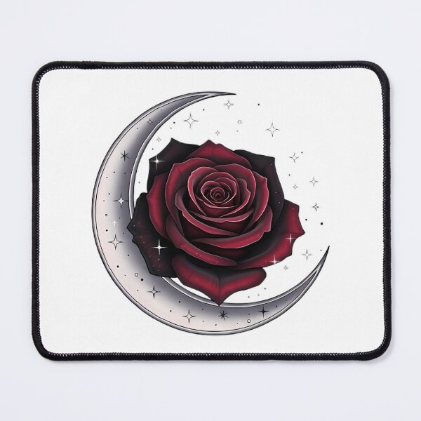 Item preview, Lunar Rose Ornament designed and sold by IllumeInk.